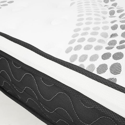 Laura Hill King Single Double Mattress Bed Size Euro Top 5 Zone Spring Foam 32cm Chez Guru