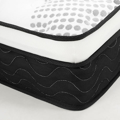 Laura Hill King Single Mattress Bed Size Euro Top 5 Zone Spring Foam 32cm Chez Guru