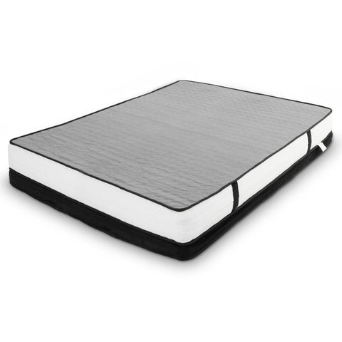 Laura Hill Queen Mattress Bed Size Euro Top 5 Zone Spring Foam 32cm Bedding Pocket Chez Guru