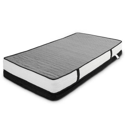 Laura Hill Single Mattress Bed Size Euro Top 5 Zone Spring Foam 32cm Chez Guru