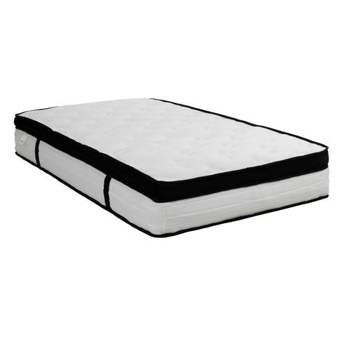 Laura Hill Single Mattress Bed Size Euro Top 5 Zone Spring Foam 32cm Chez Guru
