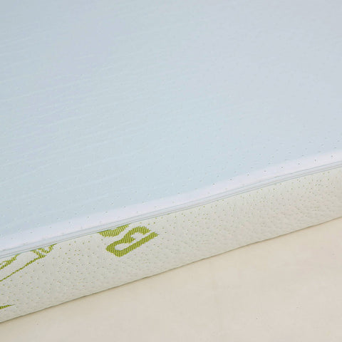 Laura Hill Cool Gel Memory Foam Mattress Topper Bamboo Fabric Cover Double Chez Guru