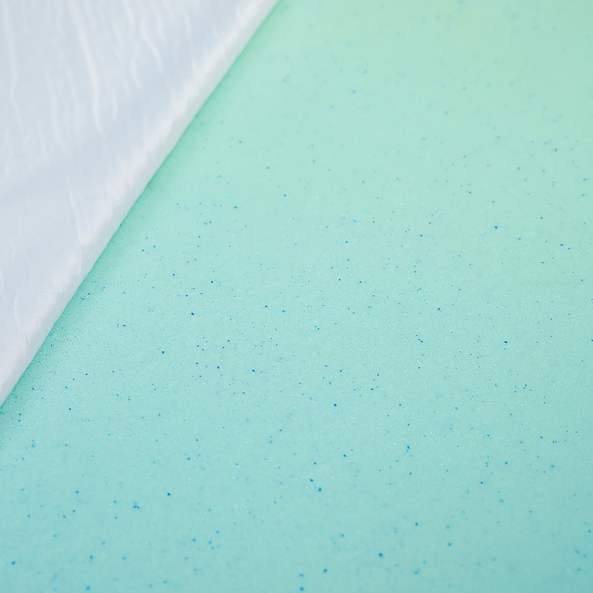 Laura Hill Cool Gel Memory Foam Mattress Topper Bamboo Fabric Cover Double Chez Guru