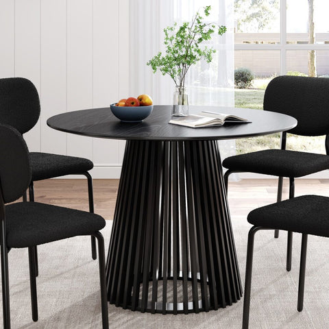 Palmer Sleek Silhouette Dining Table Chez Guru