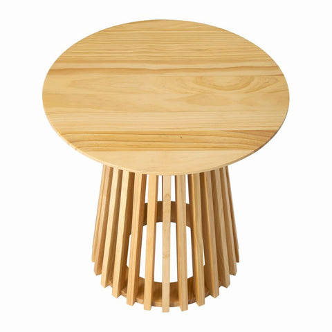 Palmer Timber Tally Natural Side Table