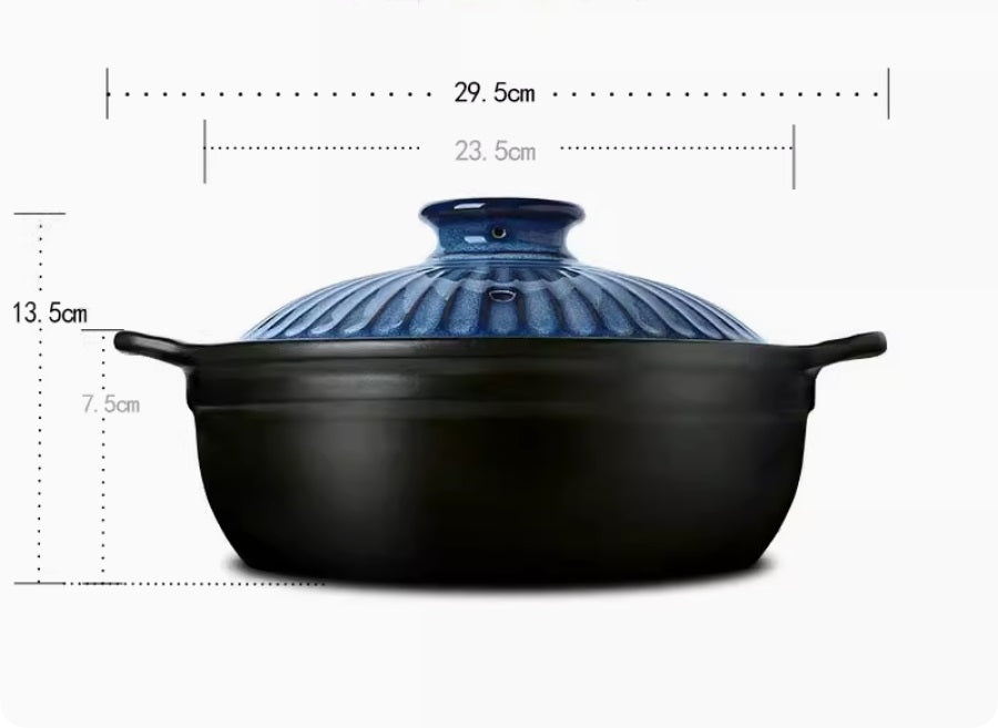 Color King Casserole with Lid Blue (1600ML) Chez Guru