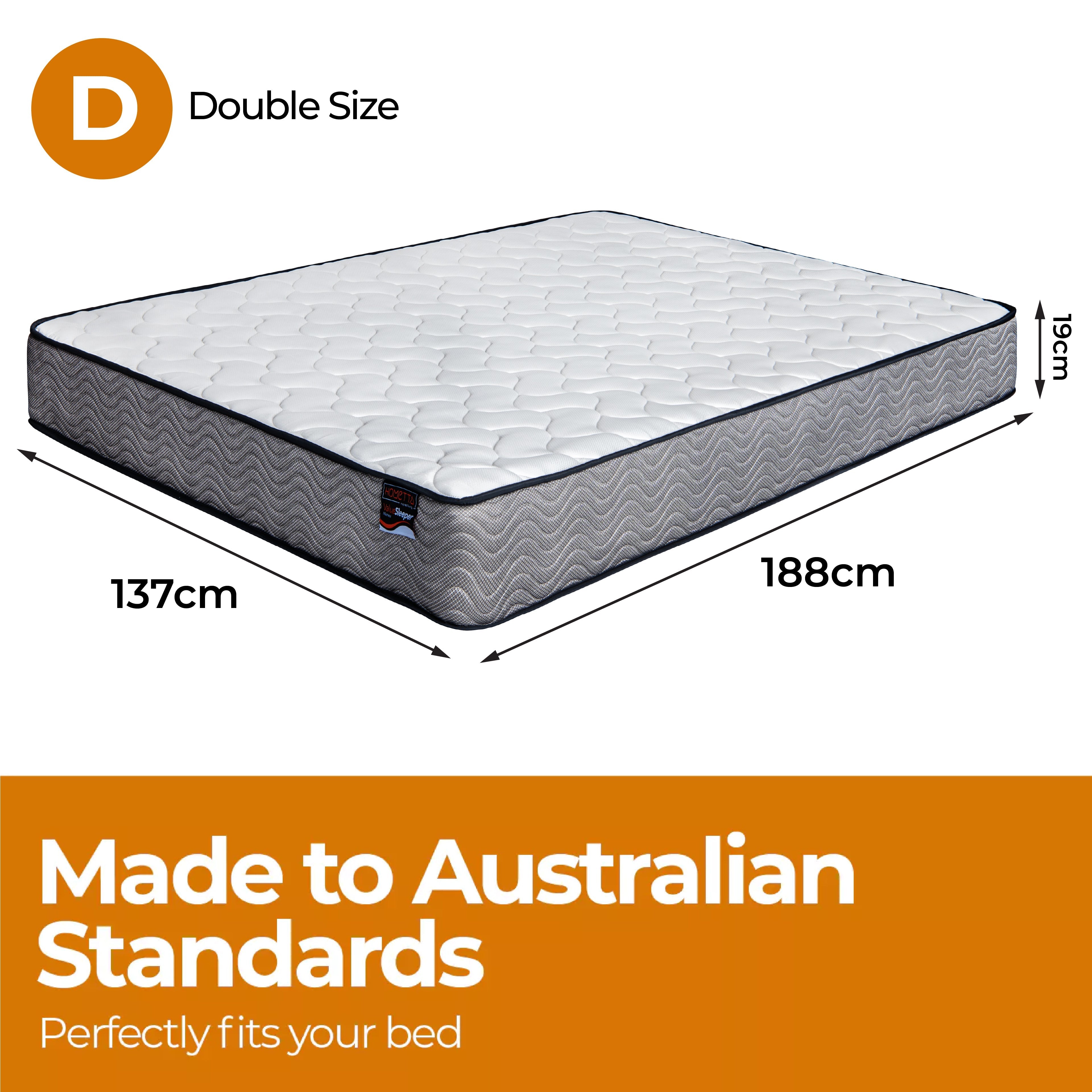 ValueSleeper 3-Zone Orthopaedic Pocket Spring Double Mattress Chez Guru