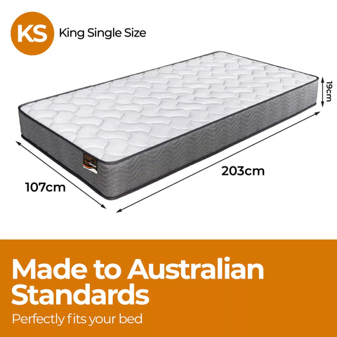 ValueSleeper 3-Zone Orthopaedic Pocket Spring King Single Mattress Chez Guru