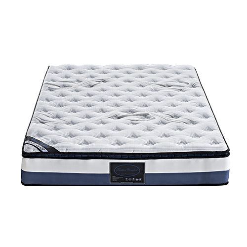 Single Mattress Latex Pillow Top Pocket Spring Foam Medium Firm Bed Chez Guru