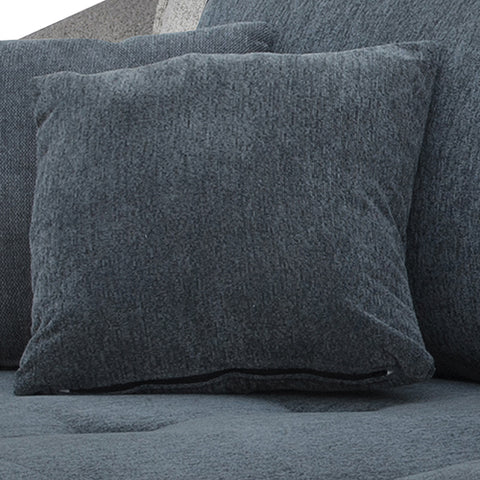 Corner Sofa Chaise – Modern Fabric Lounge with Pocket Springs & Pillows