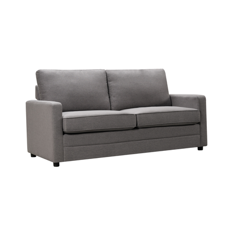 RAY 2 Seater Sofa bed with Separate Foam Mattress- Dark grey Chez Guru