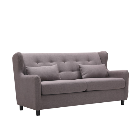 MARQUIS 2 Seater Sofa bed with Separate Foam Mattress-Dark grey Chez Guru