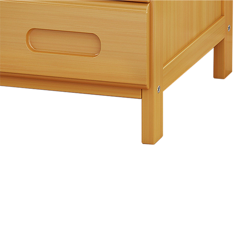 Bamboo Bedside Table Nightstand Storage Bedroom Sofa Side Stand Chez Guru