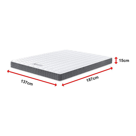 PALERMO Double Memory Foam Mattress - OEKO-TEX® & CertiPUR-US® Certified