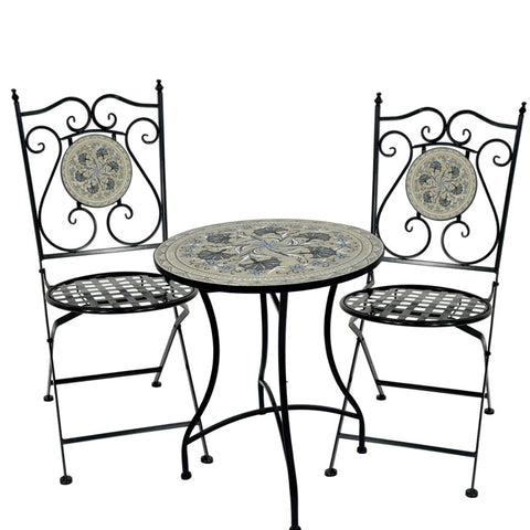 Floreale 3pc Settings Table Chairs