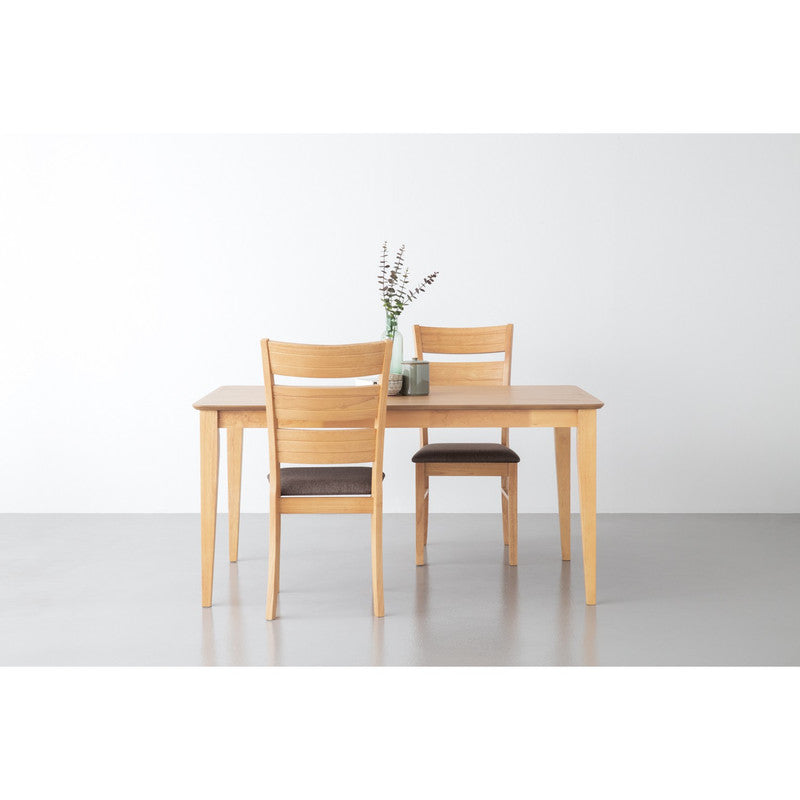 Allergo Dining Table 150cm Timber Dining Table - Natural Chez Guru