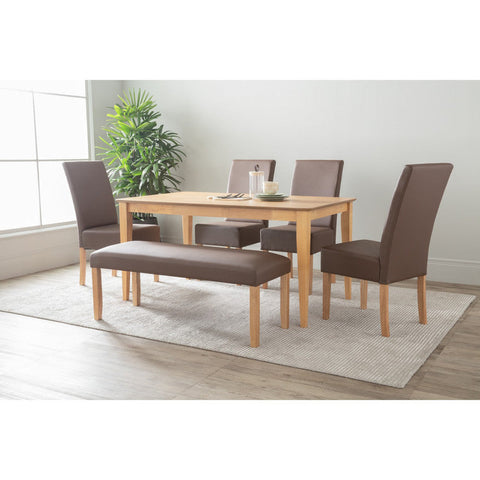 Allergo Dining Table 150cm Timber Dining Table - Natural Chez Guru