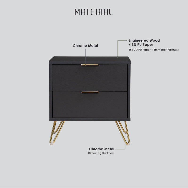 Volos Bedside Tabl Chez Guru