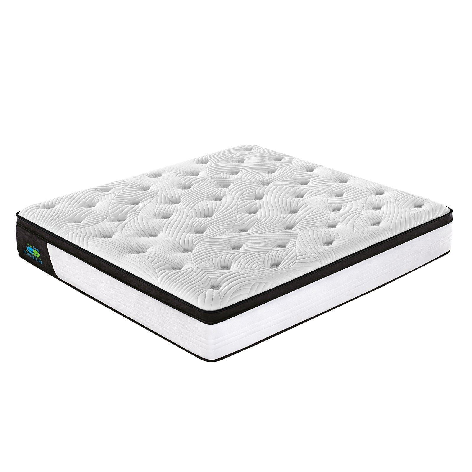 King Size 30cm MemoryZone Pocket Spring Mattress Chez Guru