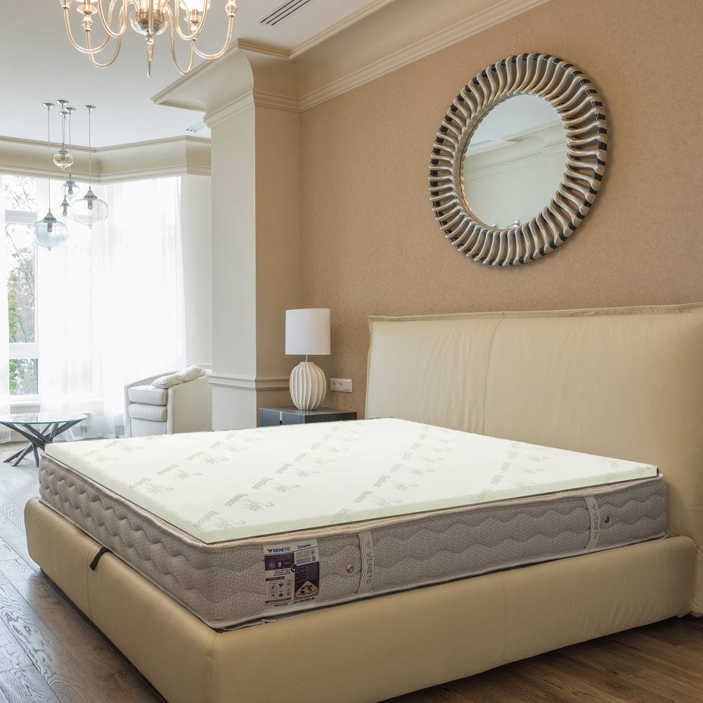 4cm Memory Foam Mattress Topper with Bamboo Cover - King Chez Guru