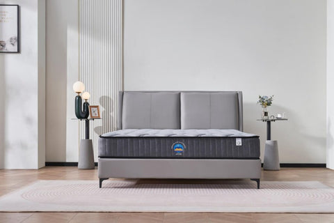 Aster hybrid 22cms thickness euro top matttress-queen Chez Guru
