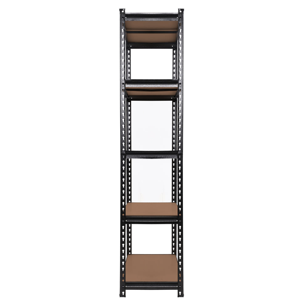 Giantz 4x1.8M Garage Shelving Warehouse Rack Pallet Racking Storage Shelve Black Chez Guru