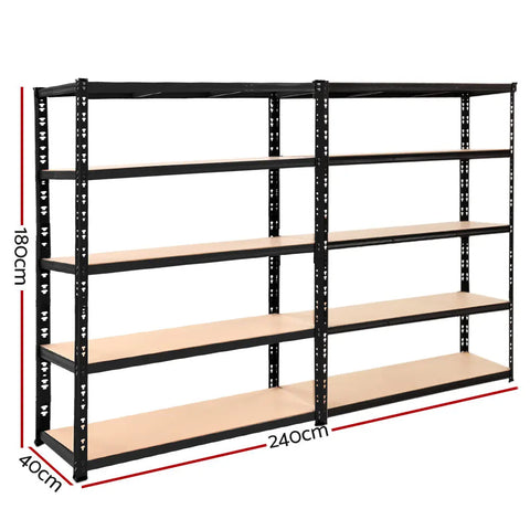 Giantz 2.4Mx1.8M Garage Shelving Warehouse Rack Pallet Racking Storage Shelve Chez Guru