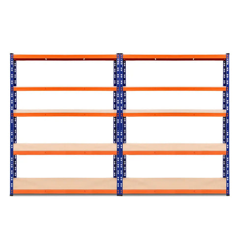 Giantz 2.4Mx1.8M Garage Shelving Warehouse Rack Pallet Racking Storage Blue Chez Guru