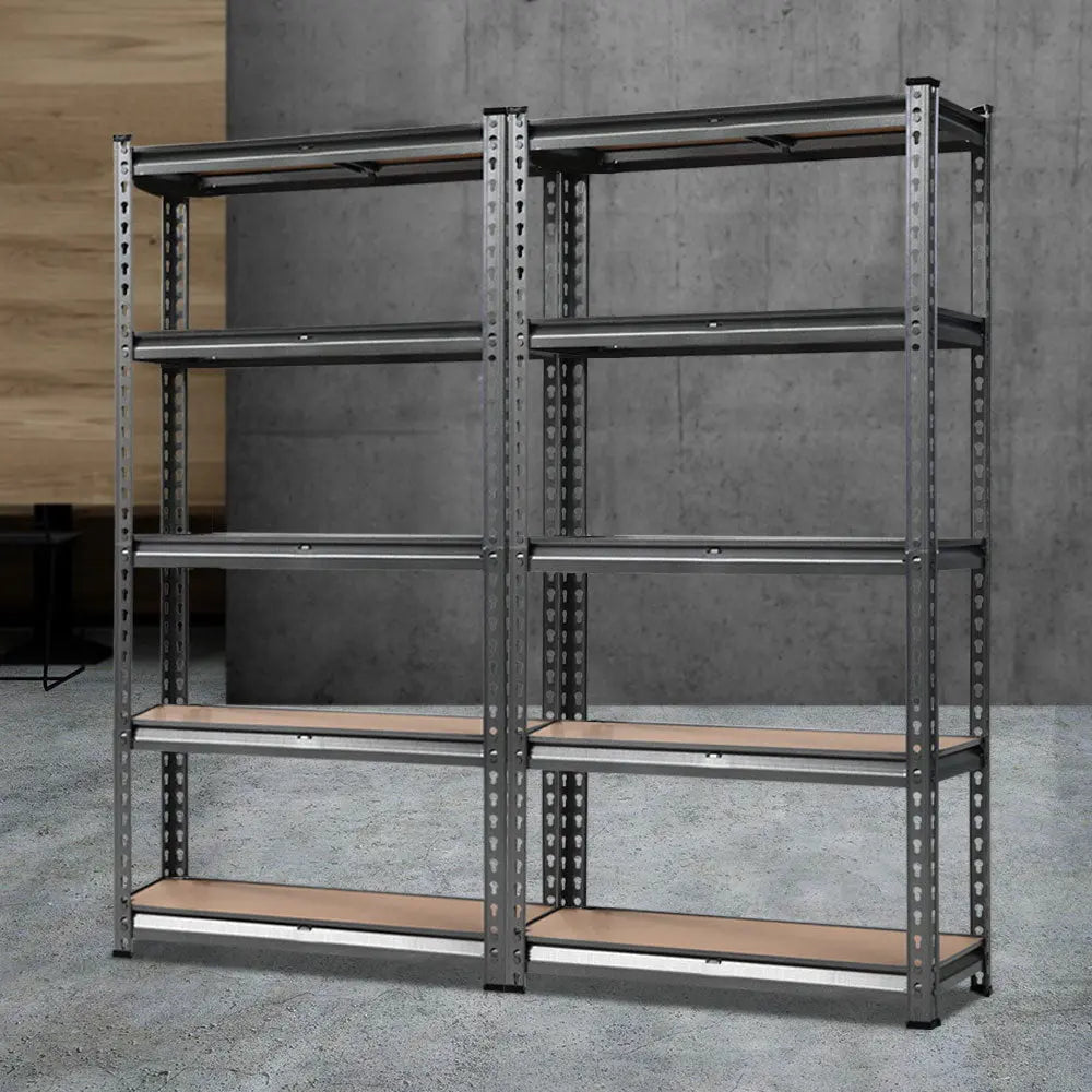 Giantz 2x1.5M Garage Shelving Warehouse Rack Storage Racking Storage Steel Chez Guru