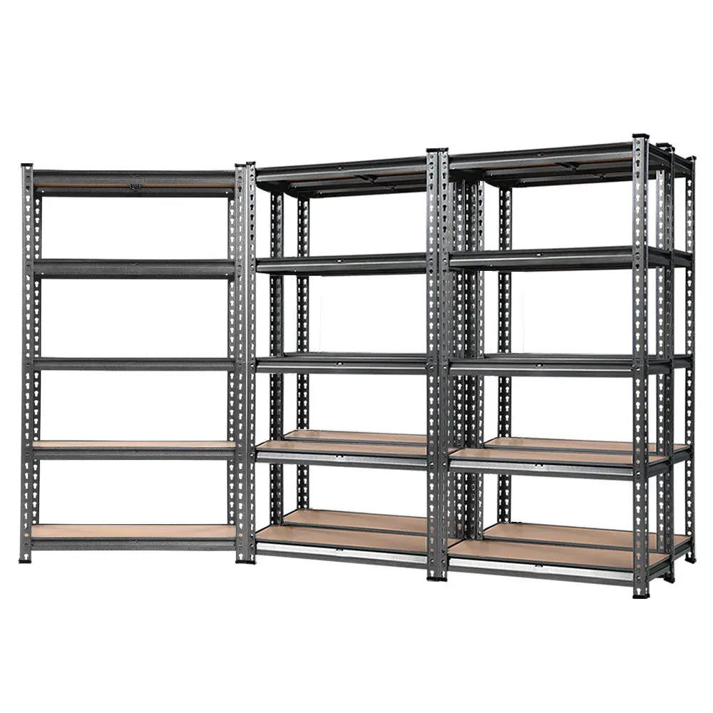 Giantz 5x1.5M Garage Shelving Warehouse Rack Pallet Racking Storage Charcoal Chez Guru