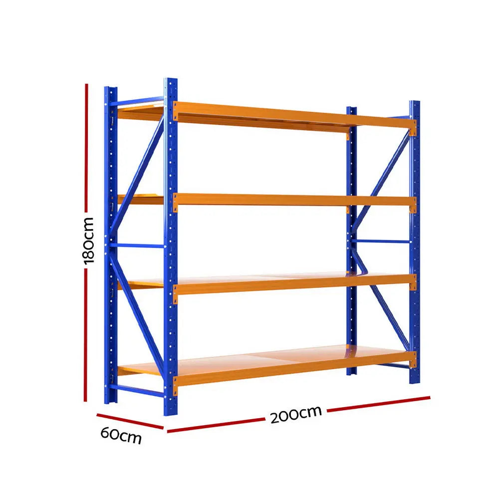 Giantz 2Mx1.8M Warehouse Shelving Garage Rack Chez Guru