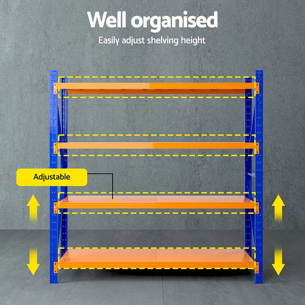 Giantz 2Mx1.8M Warehouse Shelving Garage Rack Chez Guru