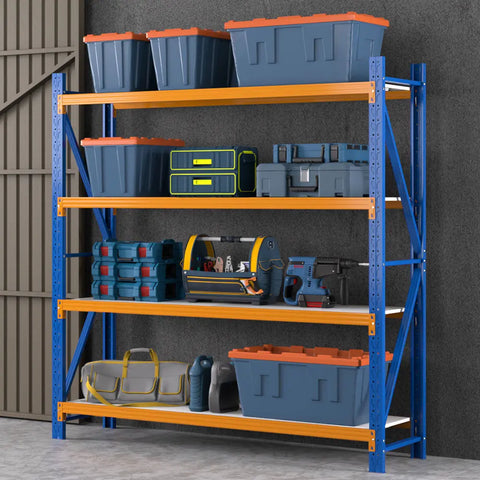 Giantz 2Mx2M Garage Shelving Warehouse Rack Pallet Racking Storage Shelf Blue Chez Guru