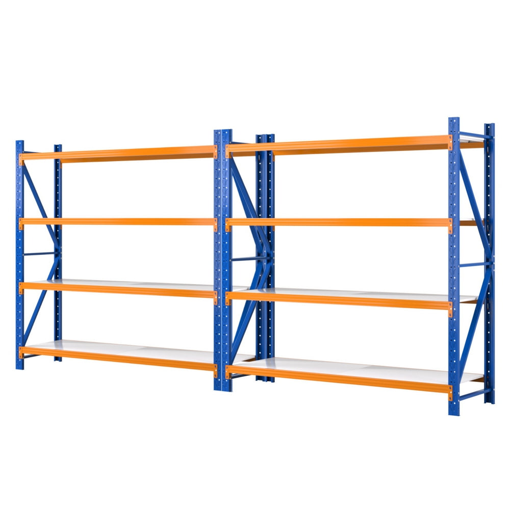 Giantz 4Mx2M Garage Shelving Warehouse Rack Chez Guru