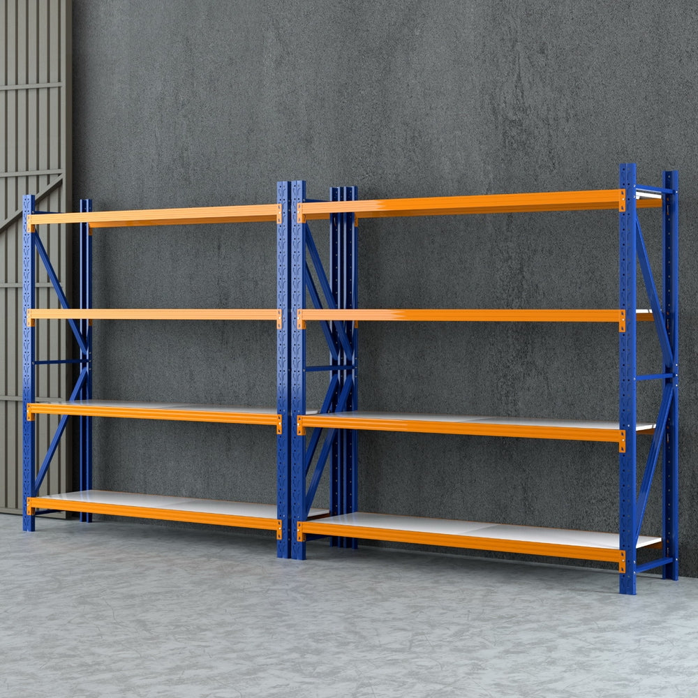 Giantz 4Mx2M Garage Shelving Warehouse Rack Chez Guru