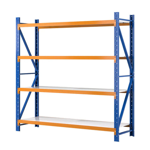 Giantz 2Mx2M Garage Shelving Warehouse Rack Pallet Racking Storage Shelf Blue Chez Guru