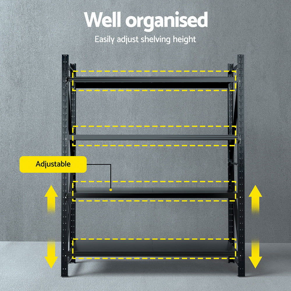 Giantz 2.4Mx2M Warehouse Shelving Garage Rack Chez Guru