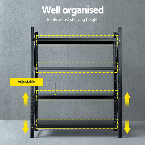 Giantz 2.4Mx2M Warehouse Shelving Garage Rack Chez Guru