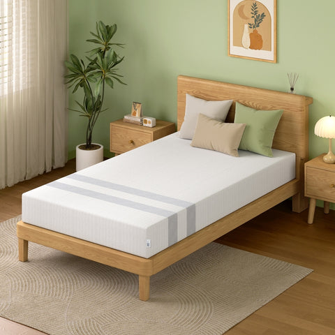 BedStory Double Memory Foam Mattress 20cm Cooling Gel Foam Mattress in a Box Medium Soft Feel